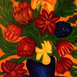 Flower Oil Painting 4806