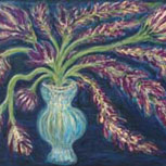 Purple Hawaiian Floral