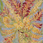 Yellow and Blue Floral